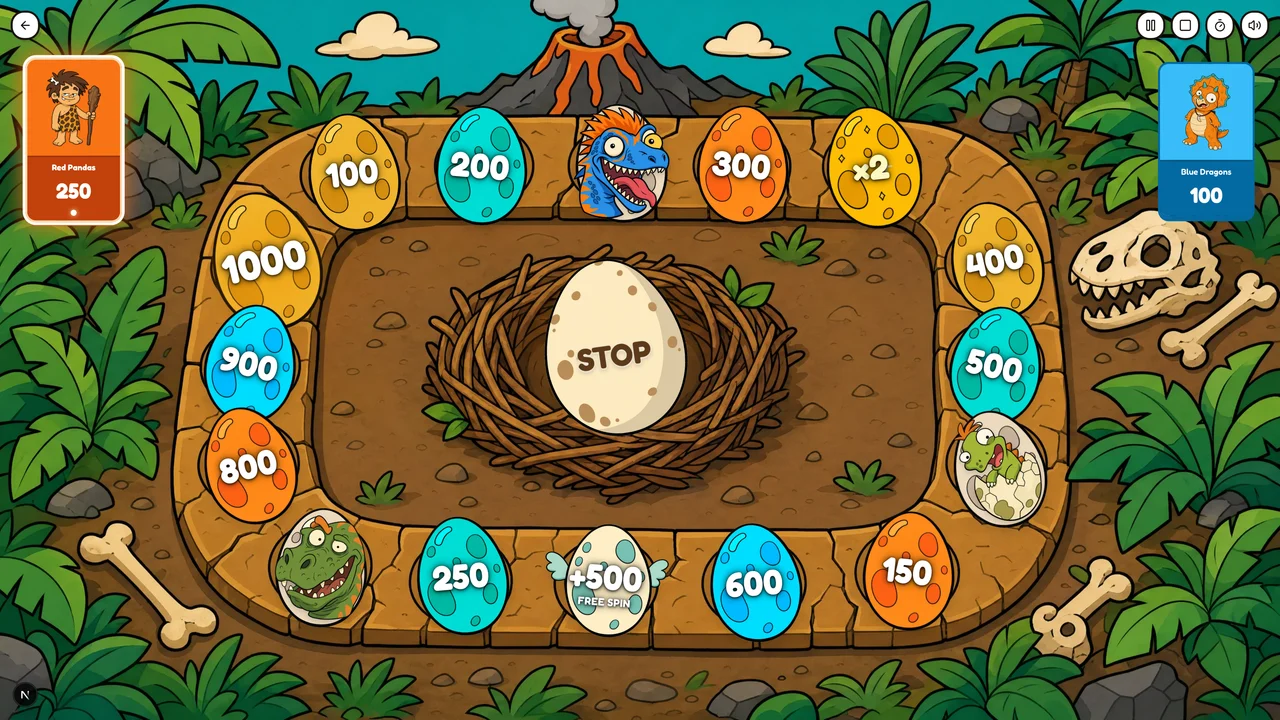 Dino Spin game preview
