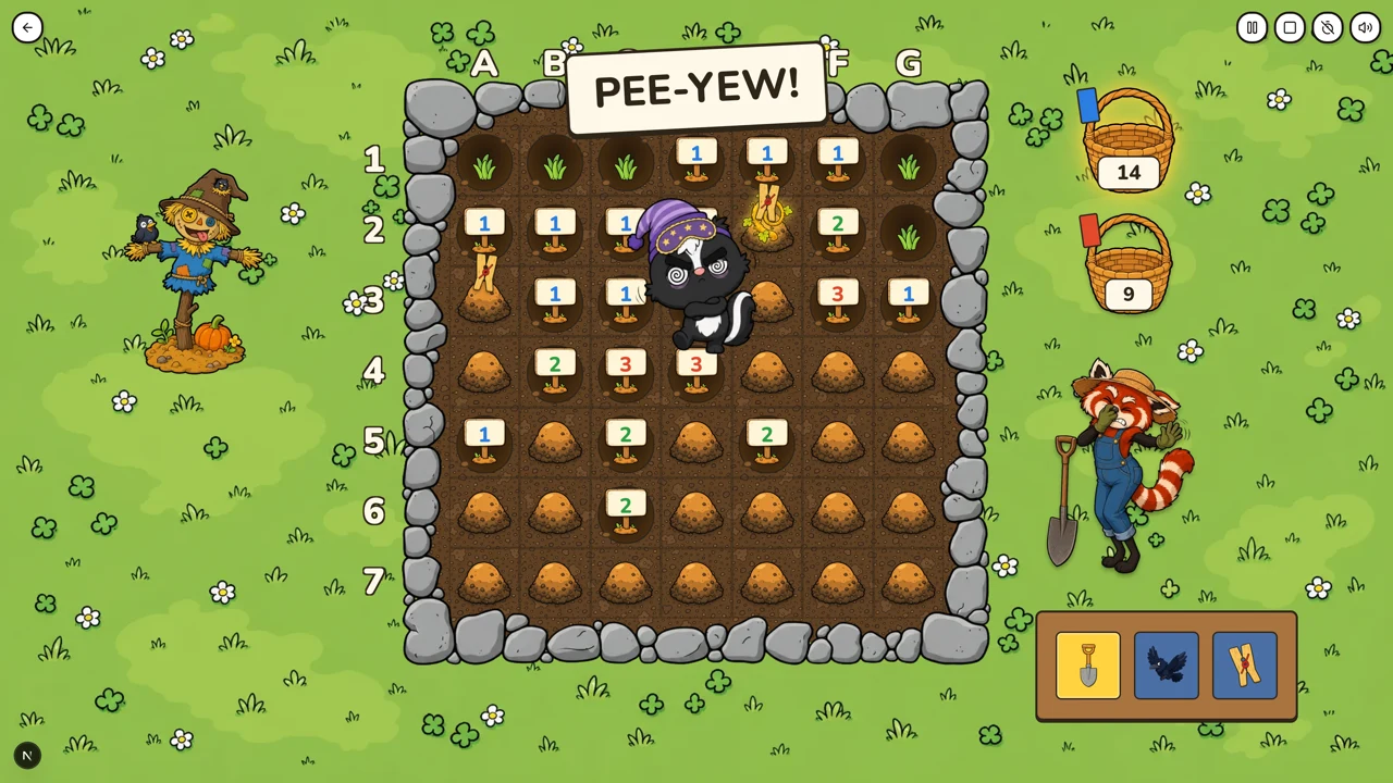 Skunk Garden gameplay