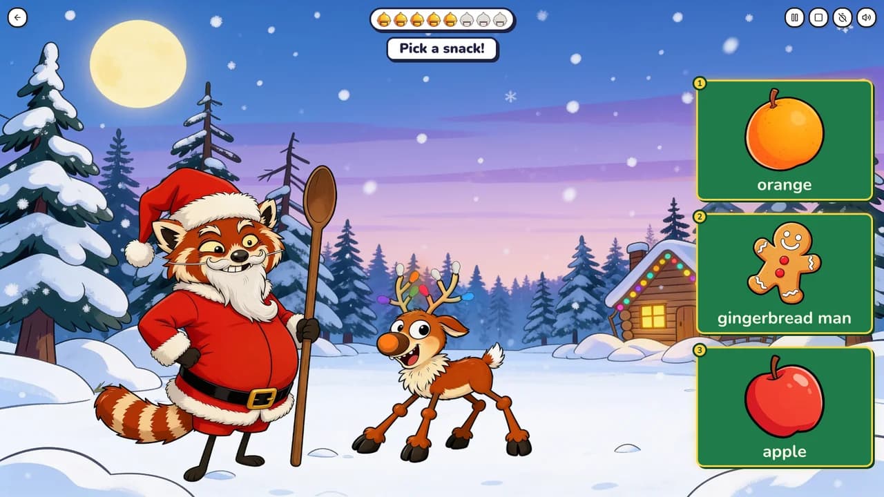 Reindeer Takeoff gameplay screenshot